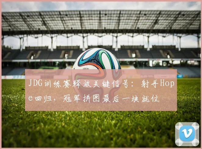 JDG训练赛释放关键信号:射手Hope回归,冠军拼图最后一块就位 - 懂球帝推荐